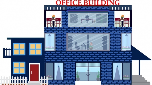 clip art of office building - photo #26