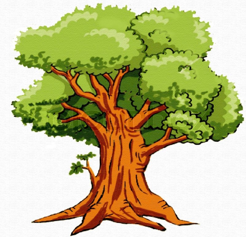 Old oak clipart - Clipground