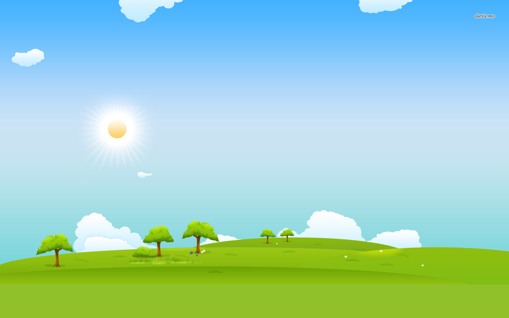 Open field clipart - Clipground