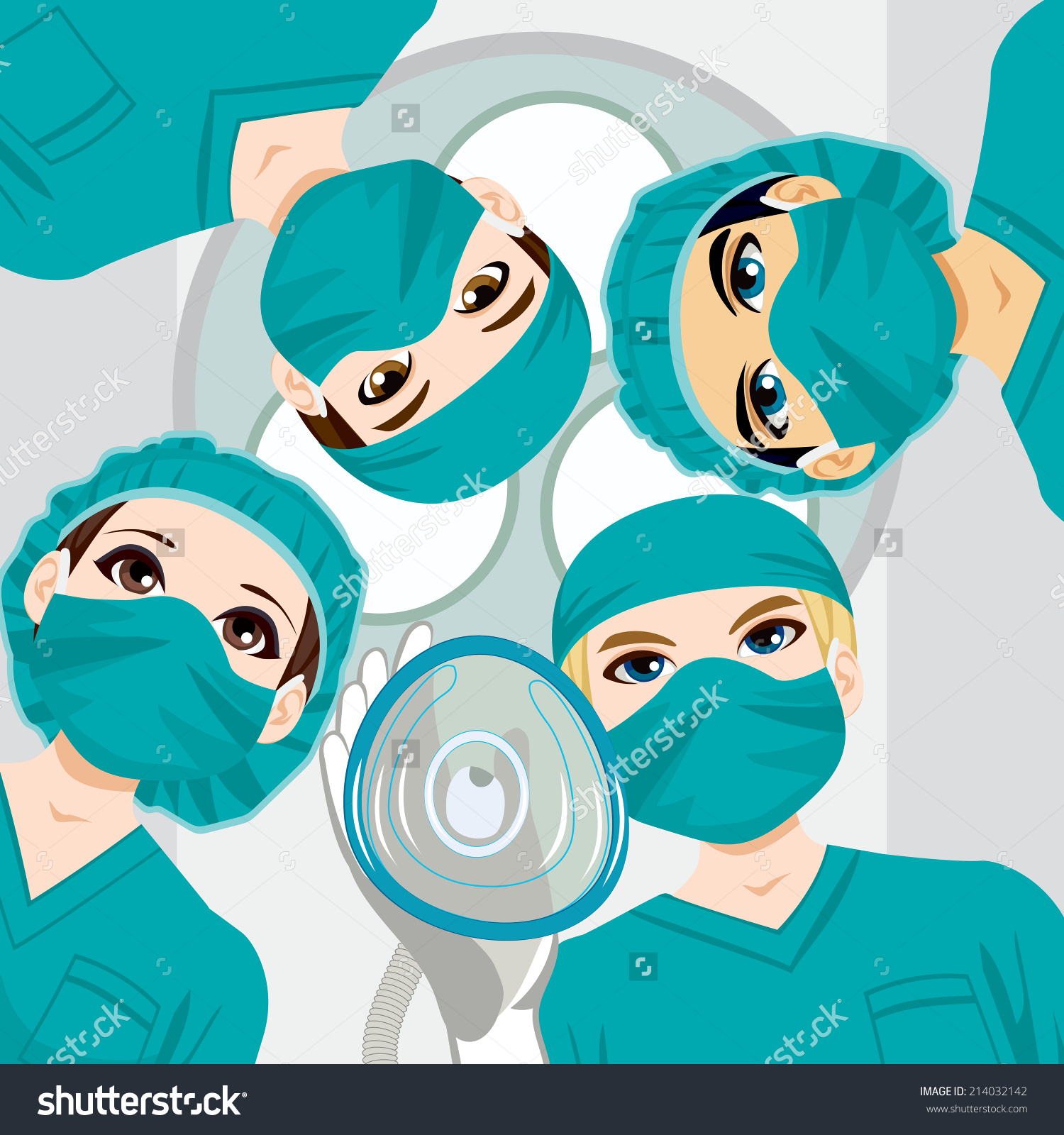 Surgical team clipart - Clipground