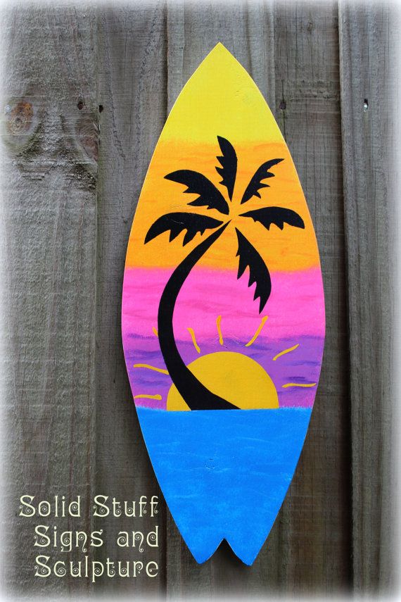 Painted surfboard clipart - Clipground