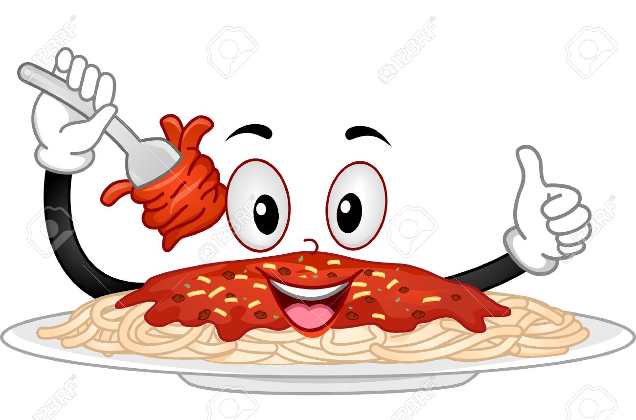 Pasta on the plate clipart - Clipground