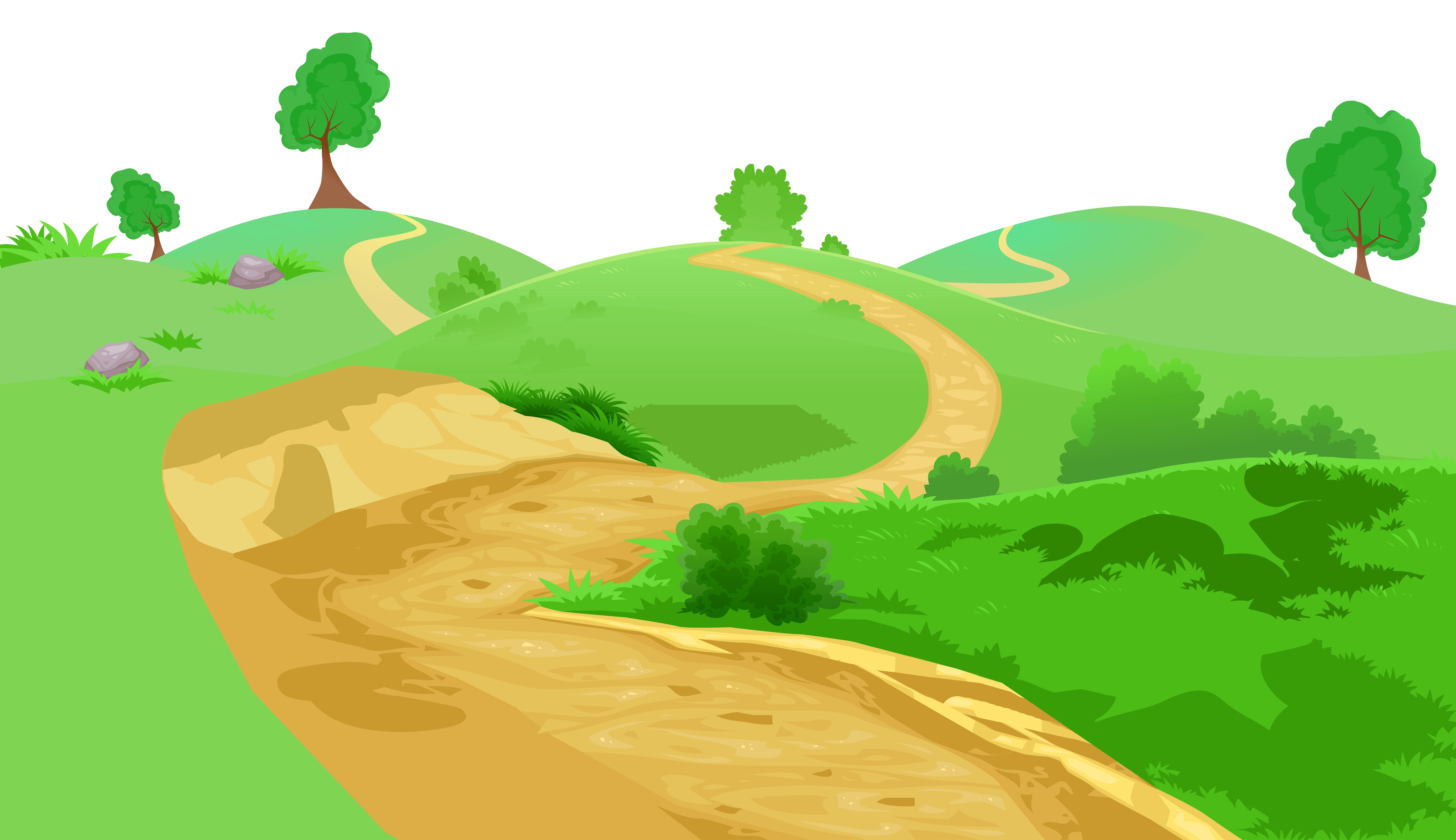 Pathway clipart - Clipground