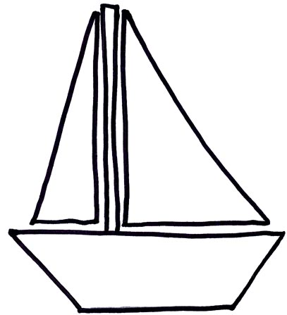 sailboat clipart black and white - Clipground