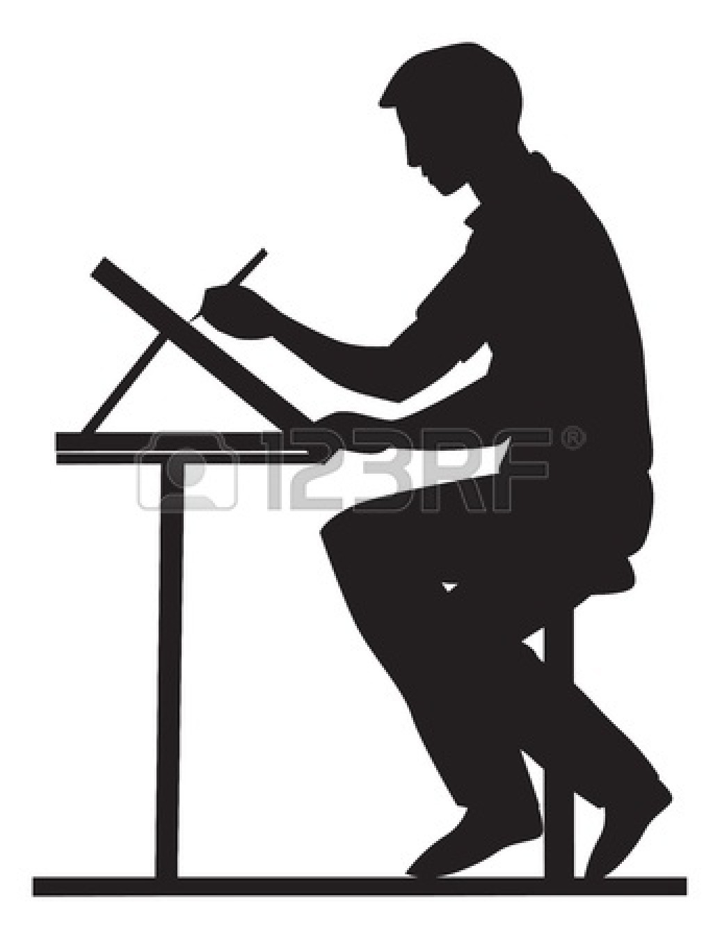 person drawing a picture clipart - Clipground