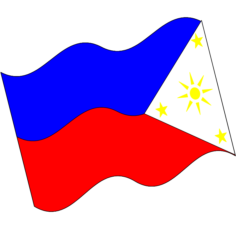 philippines flag free clipart - Clipground