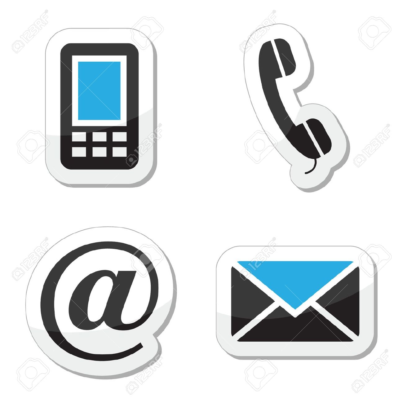 phone email clipart - photo #28