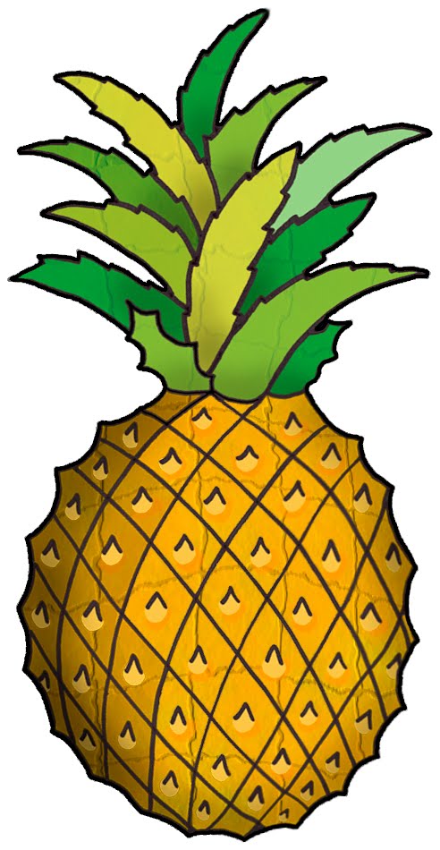Pineapple clipart - Clipground