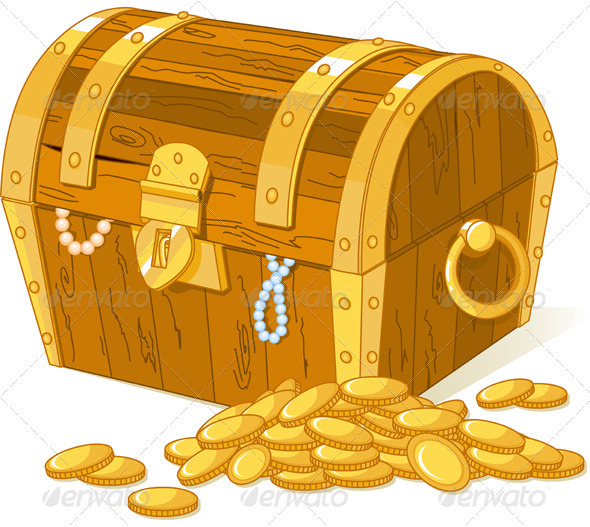 pirate coins clipart - Clipground