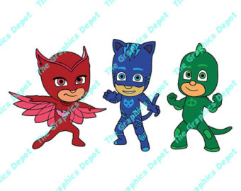 pj mask clipart - Clipground