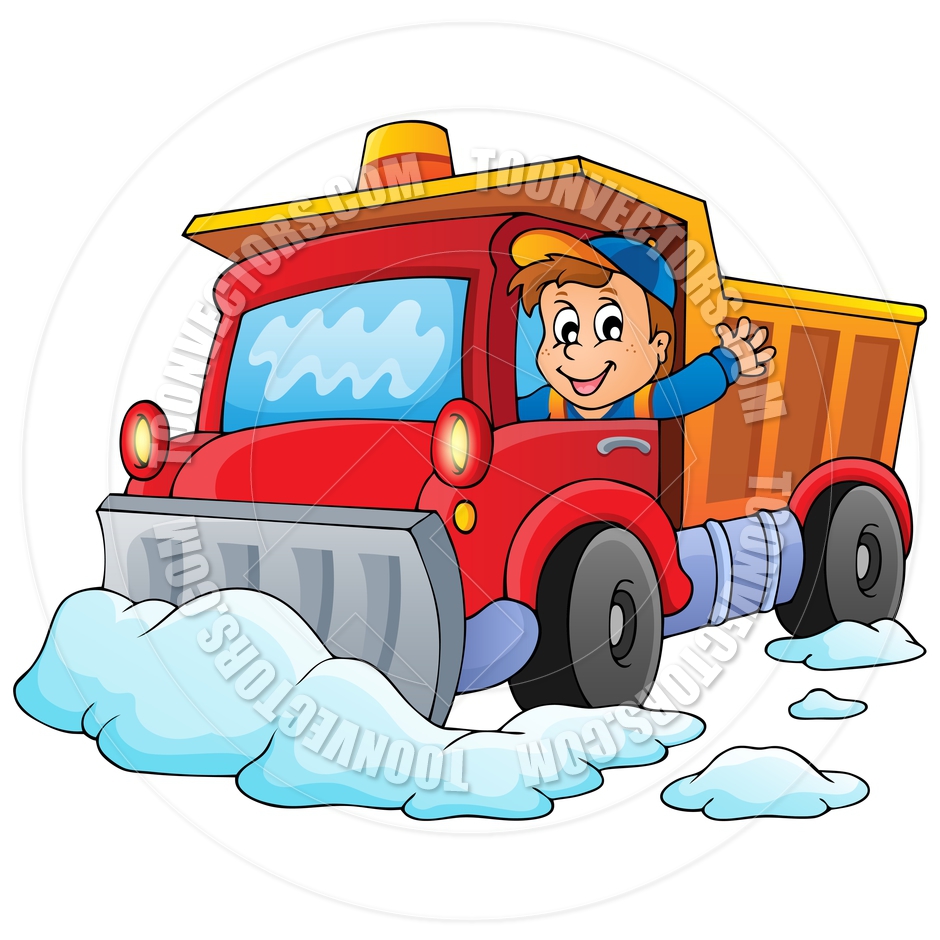 Snow plough clipart - Clipground