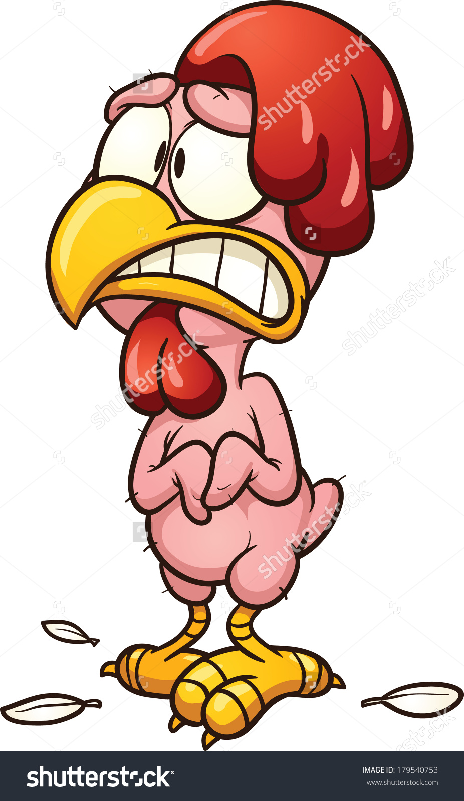 free clip art cartoon chicken - photo #31