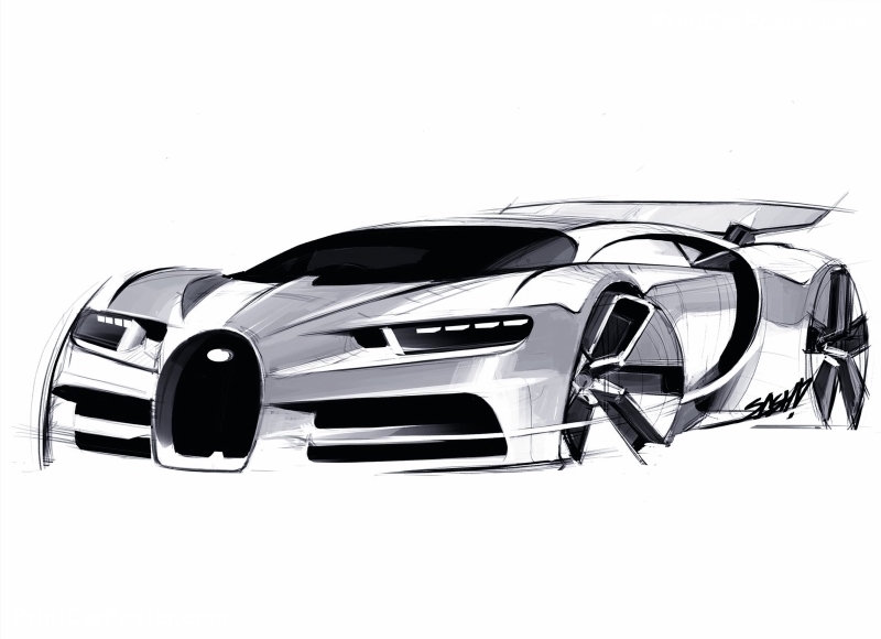 police bugatti chiron outline clipart Clipground