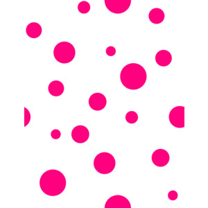 Pink polka dots clipart - Clipground