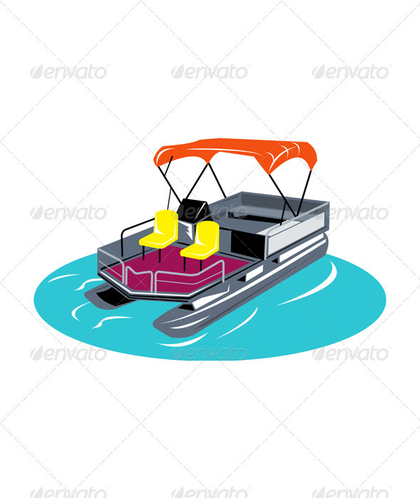 Pontoon clipart - Clipground