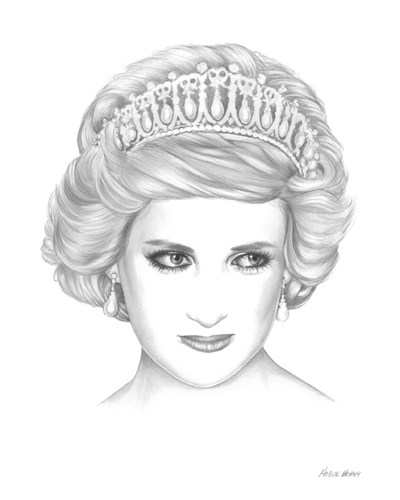 Princess Diana Coloring Pages 100 Images Royal Family Clipart Clipground