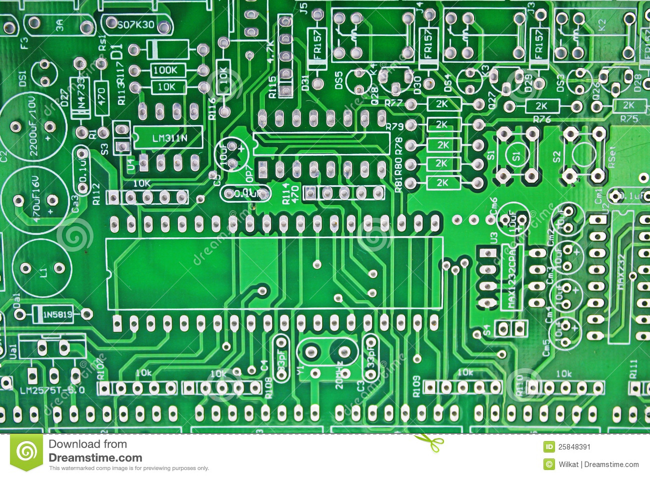 Printed circuit board clipart - Clipground