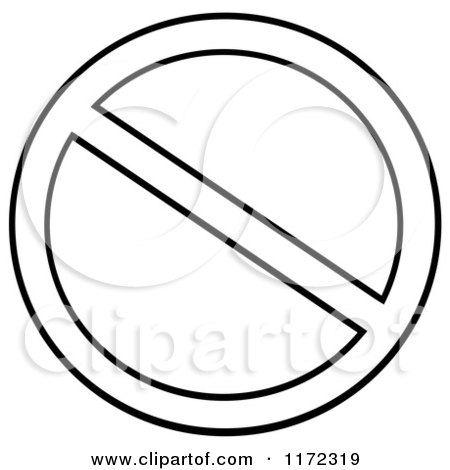 Prohibitive signs clipart - Clipground