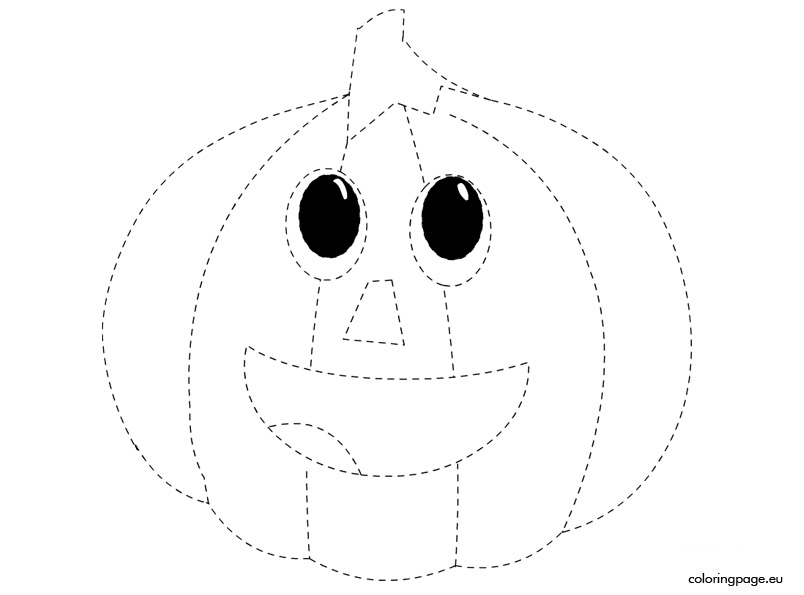 pumpkin clipart traaced - Clipground