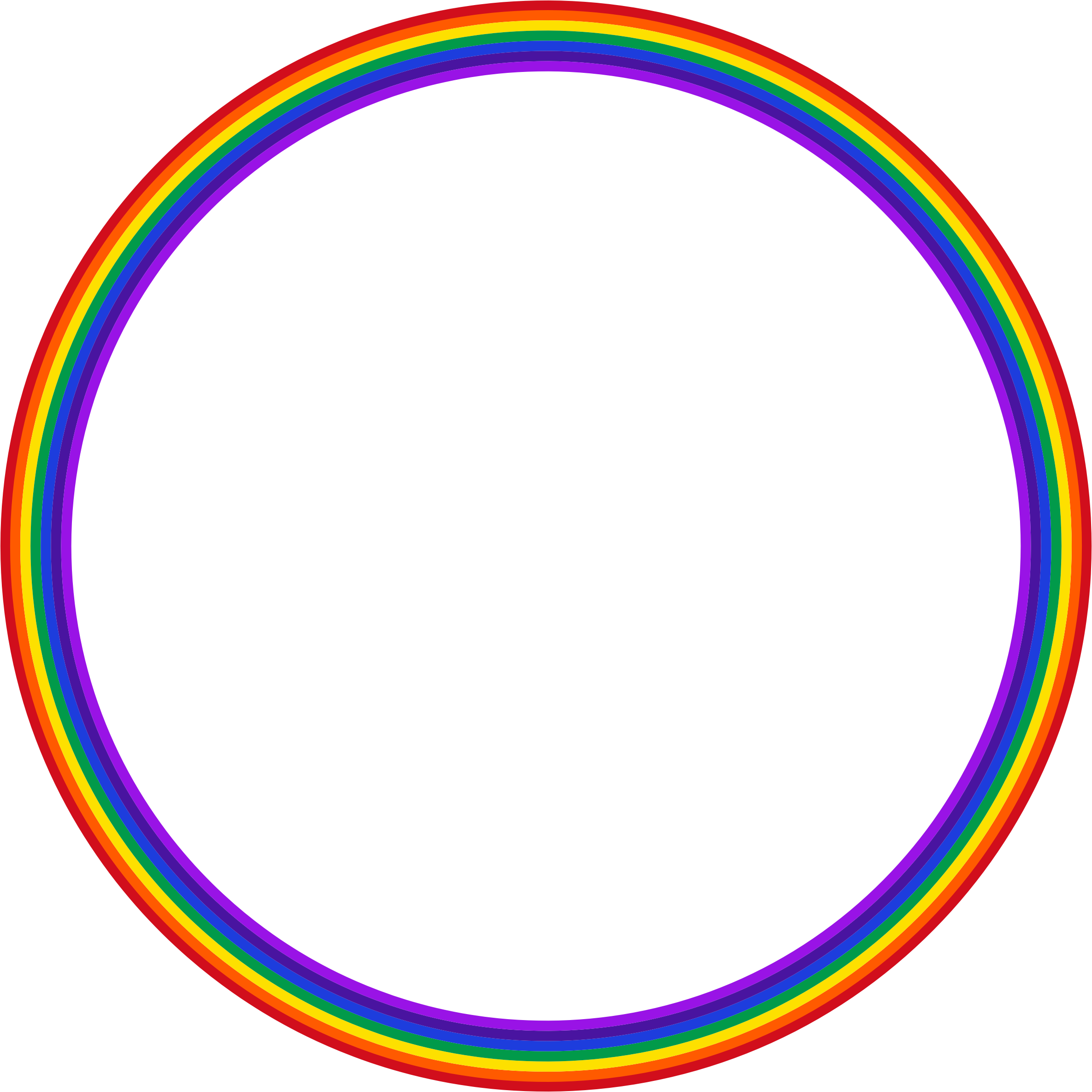 rainbow circle clipart - Clipground