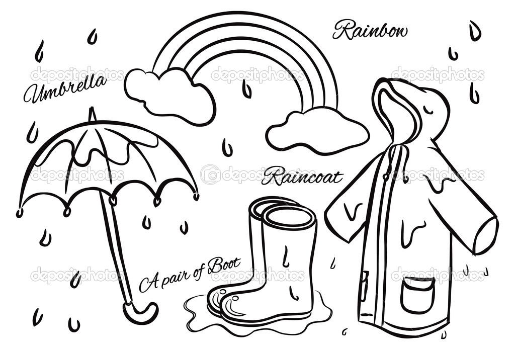 clip art images rainy season - photo #43