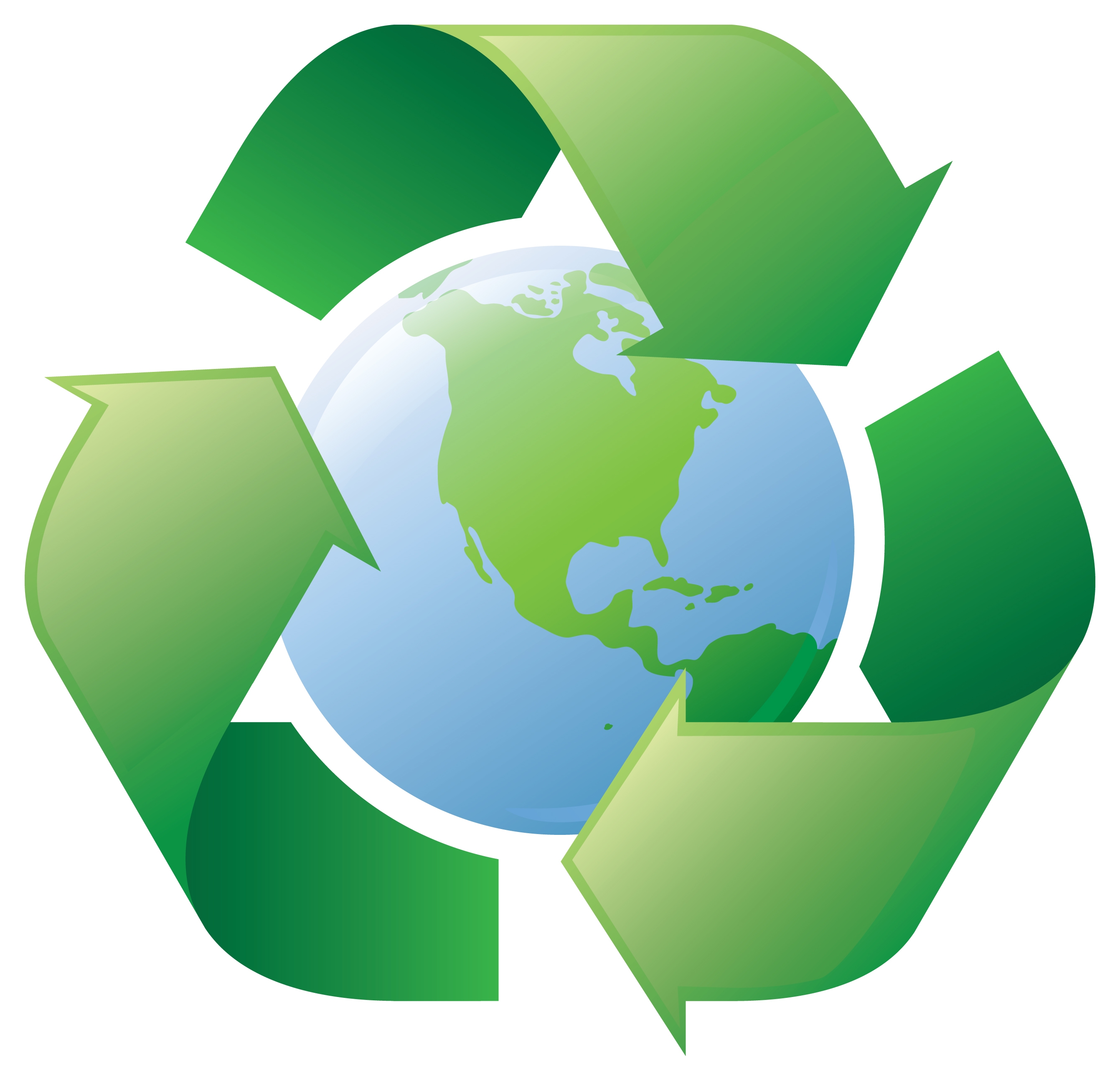 Recycling world clipart - Clipground