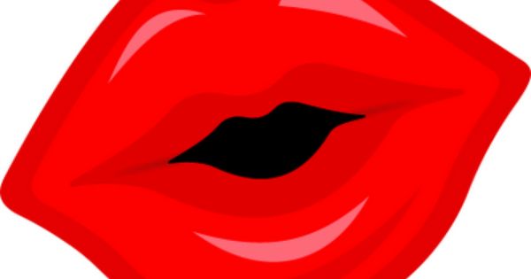 red lips clip art free - photo #45