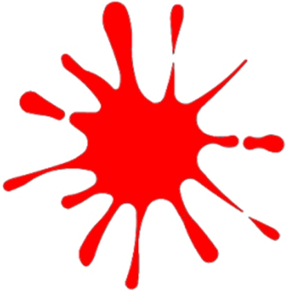 Red splash clipart - Clipground