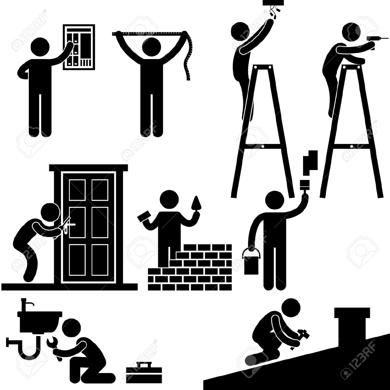 Renovation work clipart 20 free Cliparts | Download images on