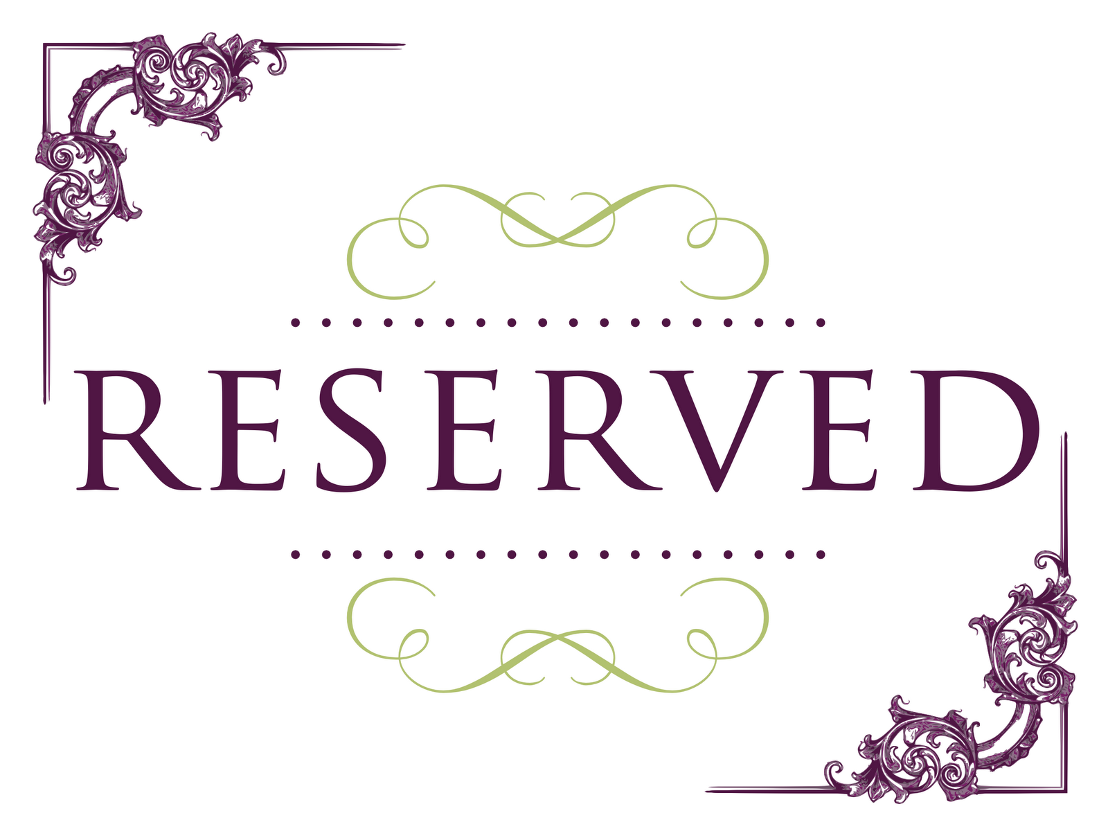 Reserved Seating Template Word