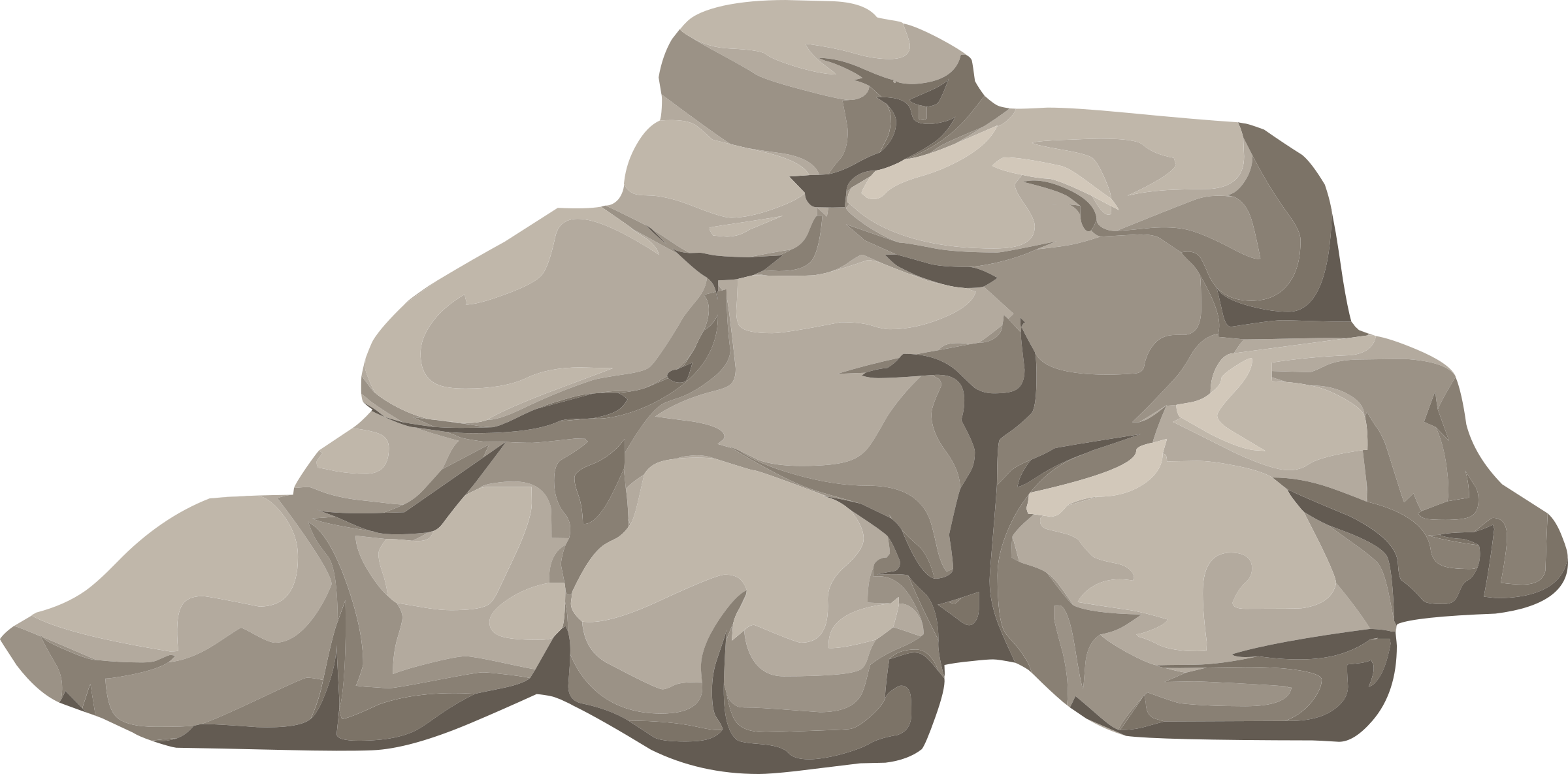 Rock in the sea clipart - Clipground