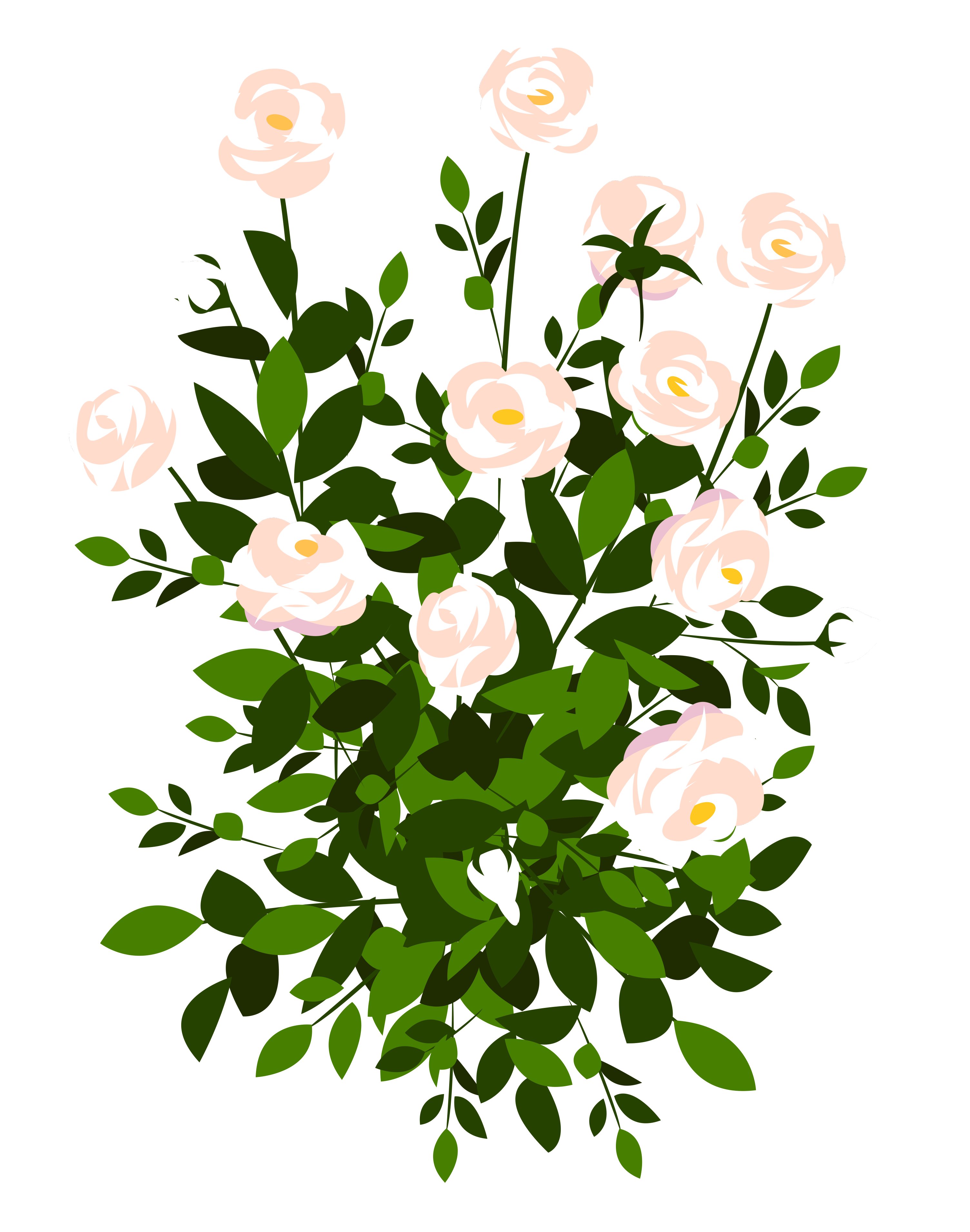 clipart of rose plant - photo #11