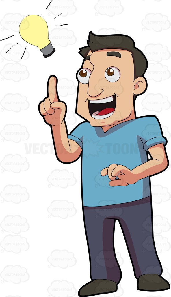 person thinking clipart cartoon - Clipground