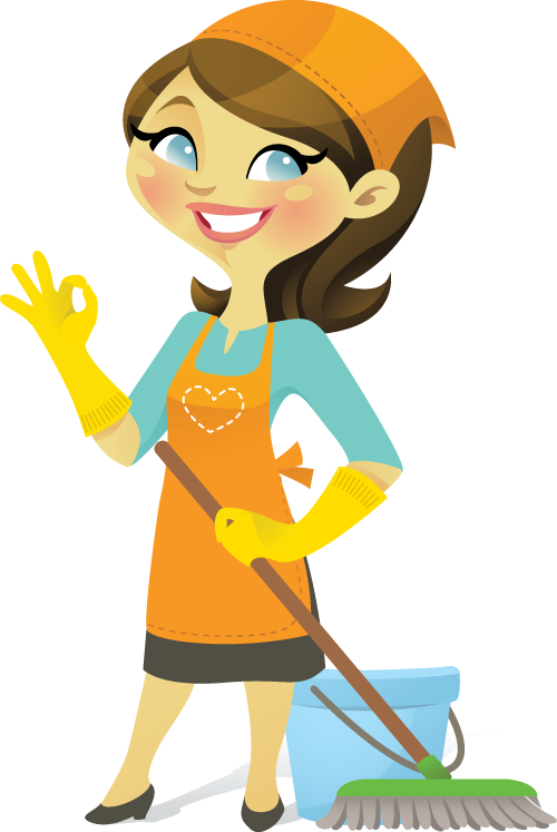Cute Cleaning Lady Clipart Clipground