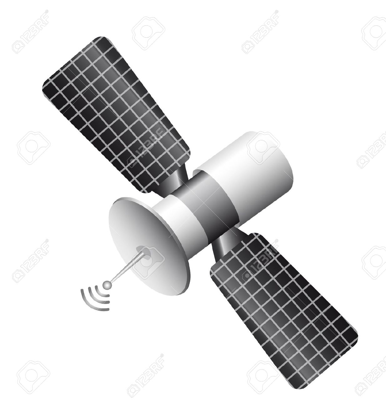 clipart gps satellite - Clipground