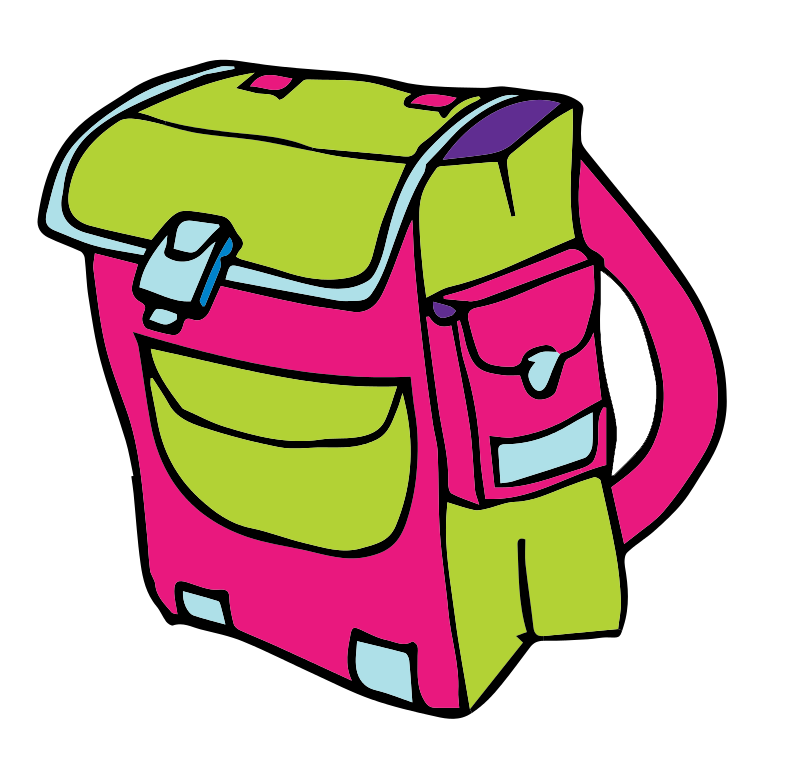 Schoolbag clipart - Clipground