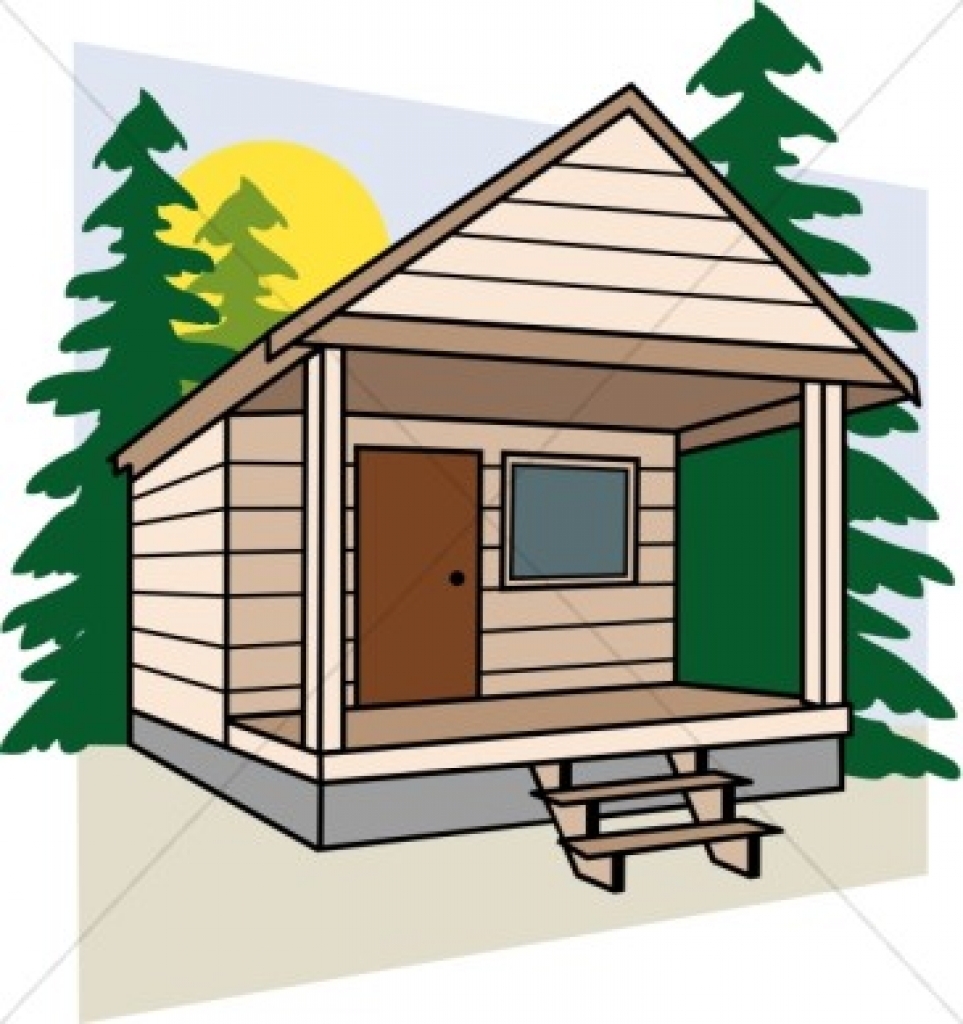 Settlers cabin clipart - Clipground
