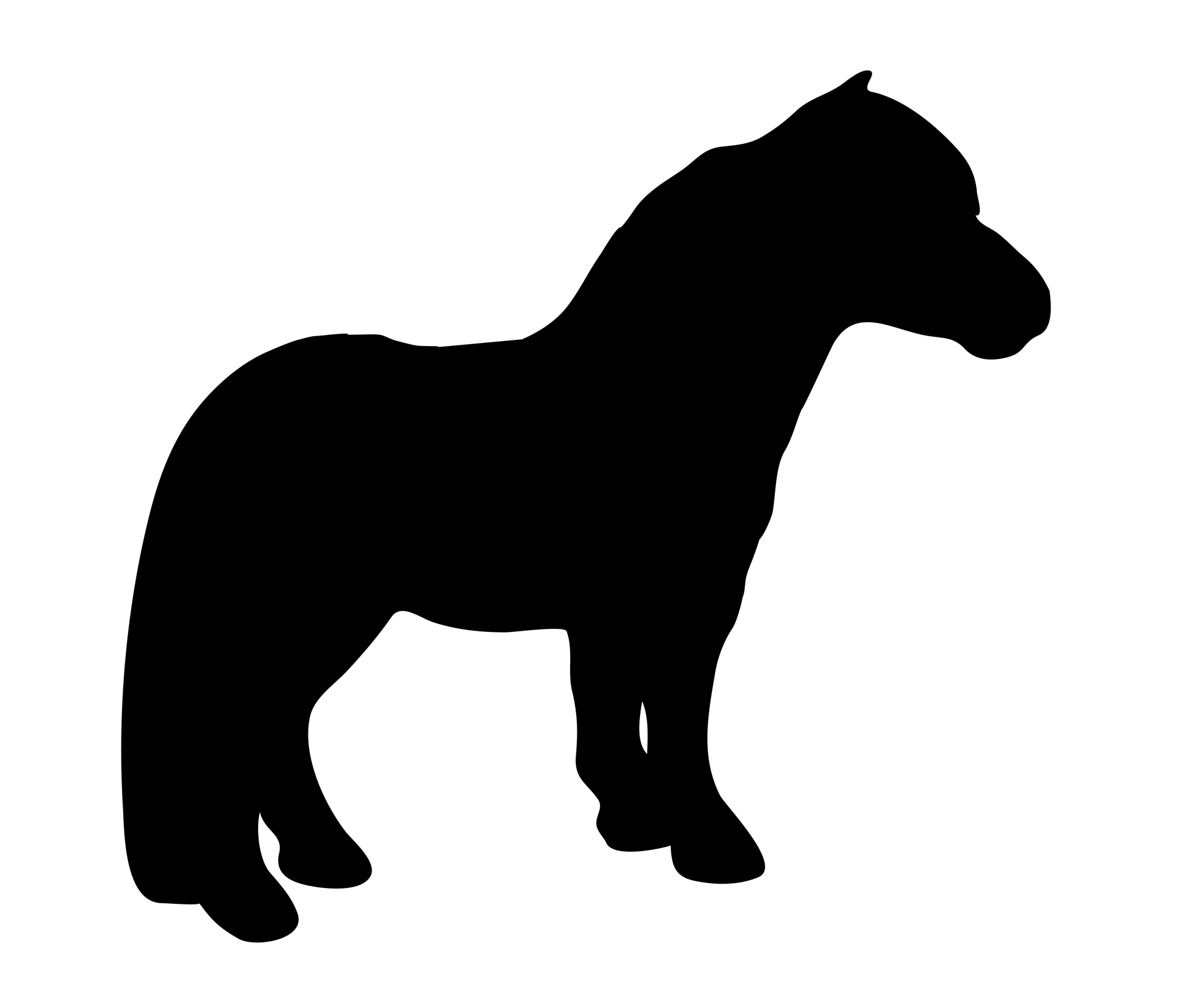 Shetland pony clipart - Clipground