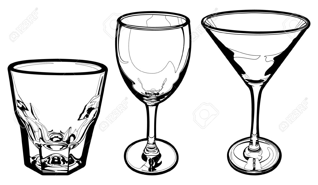 drinking glass clipart - photo #36