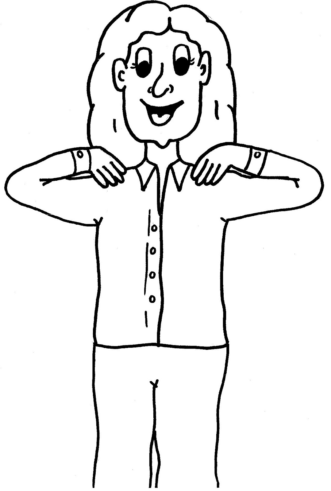 Shoulders clipart - Clipground