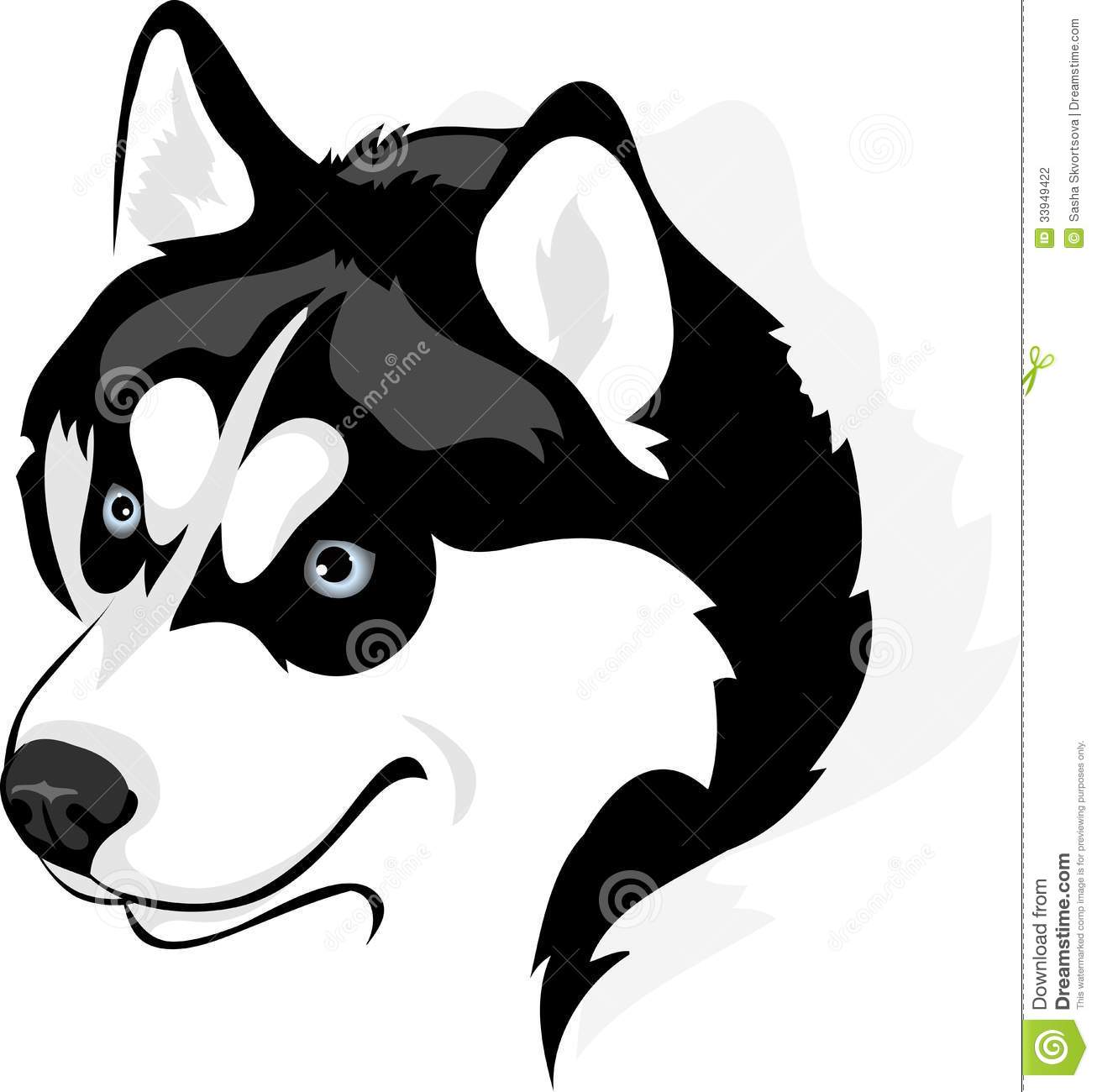 free clip art husky dog - photo #10