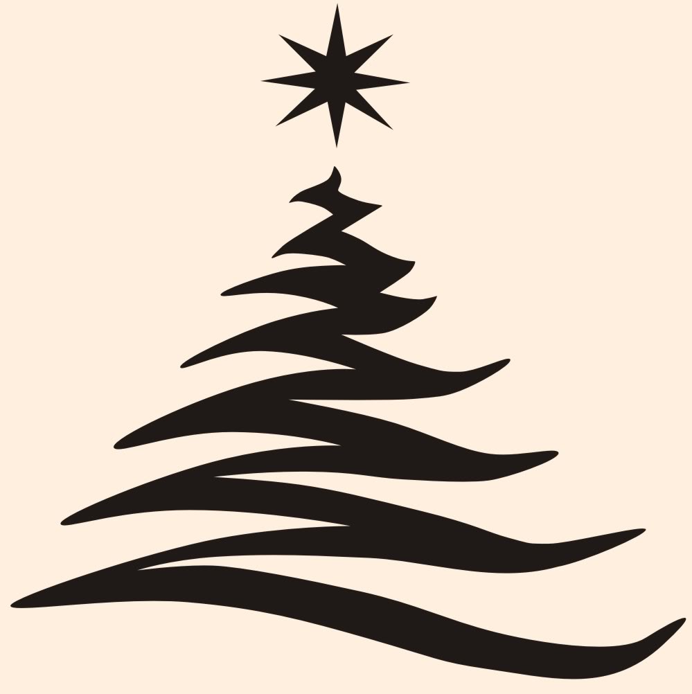 Silhouette Clipart Christmas Package Clipground