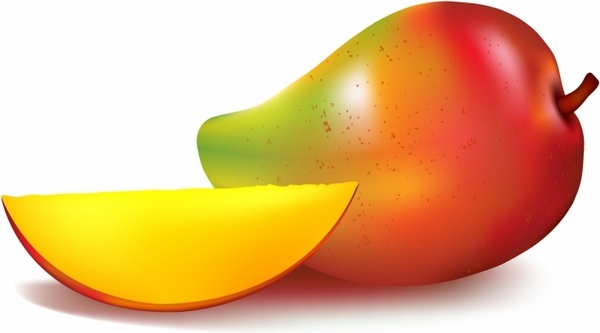 Single mango clipart - Clipground