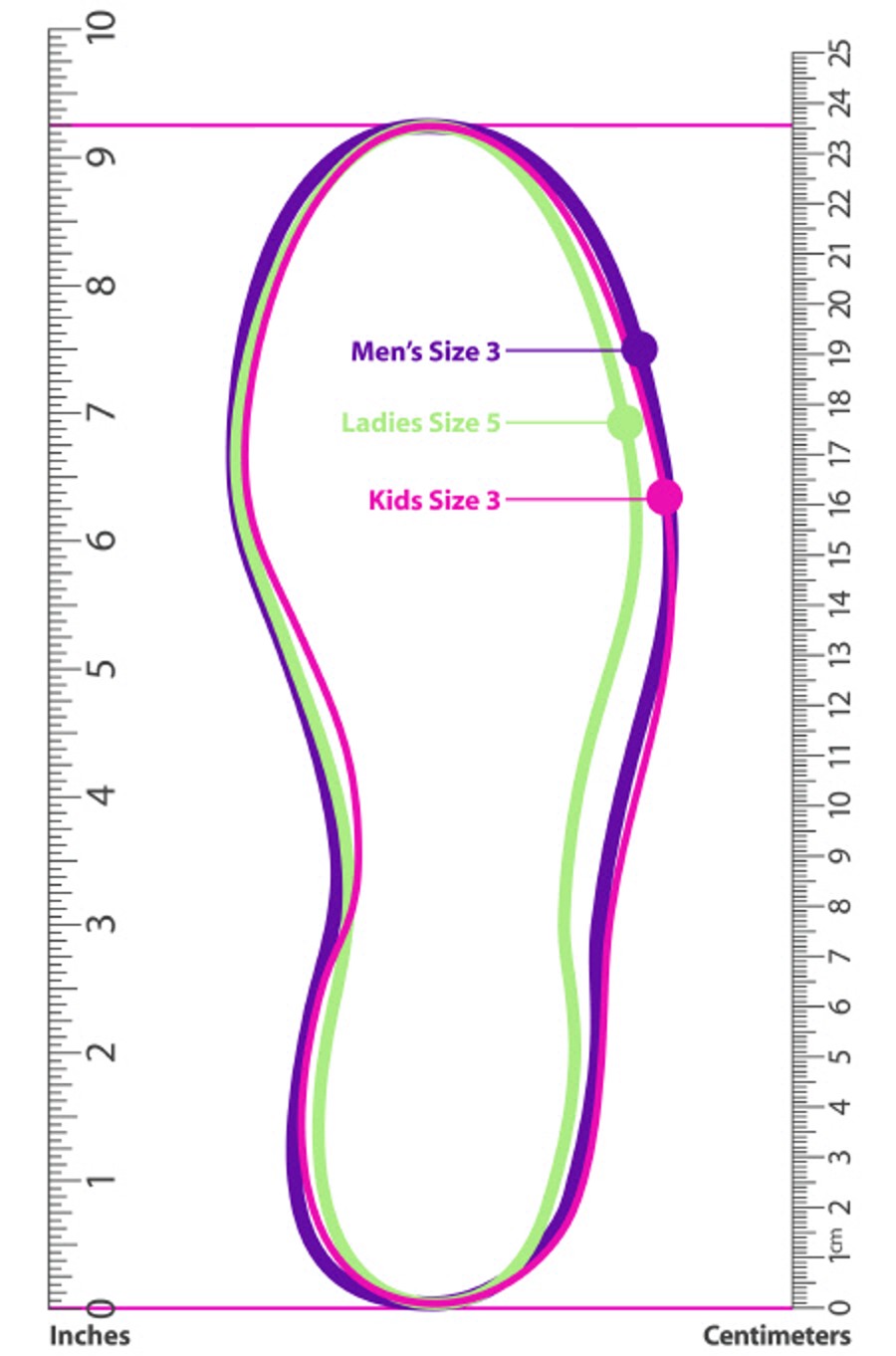 Adult foot measure