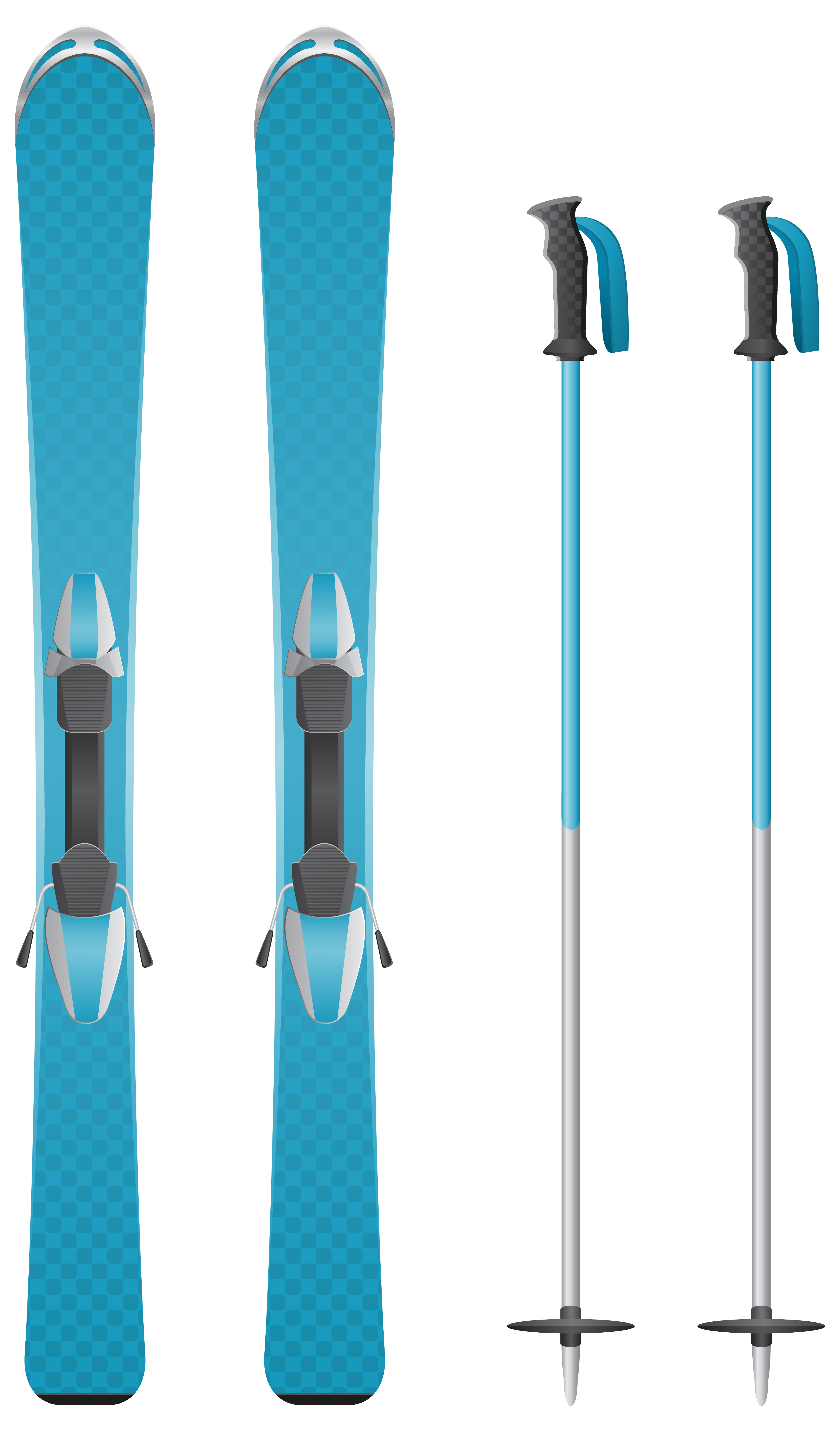 Skis Clipart 7 