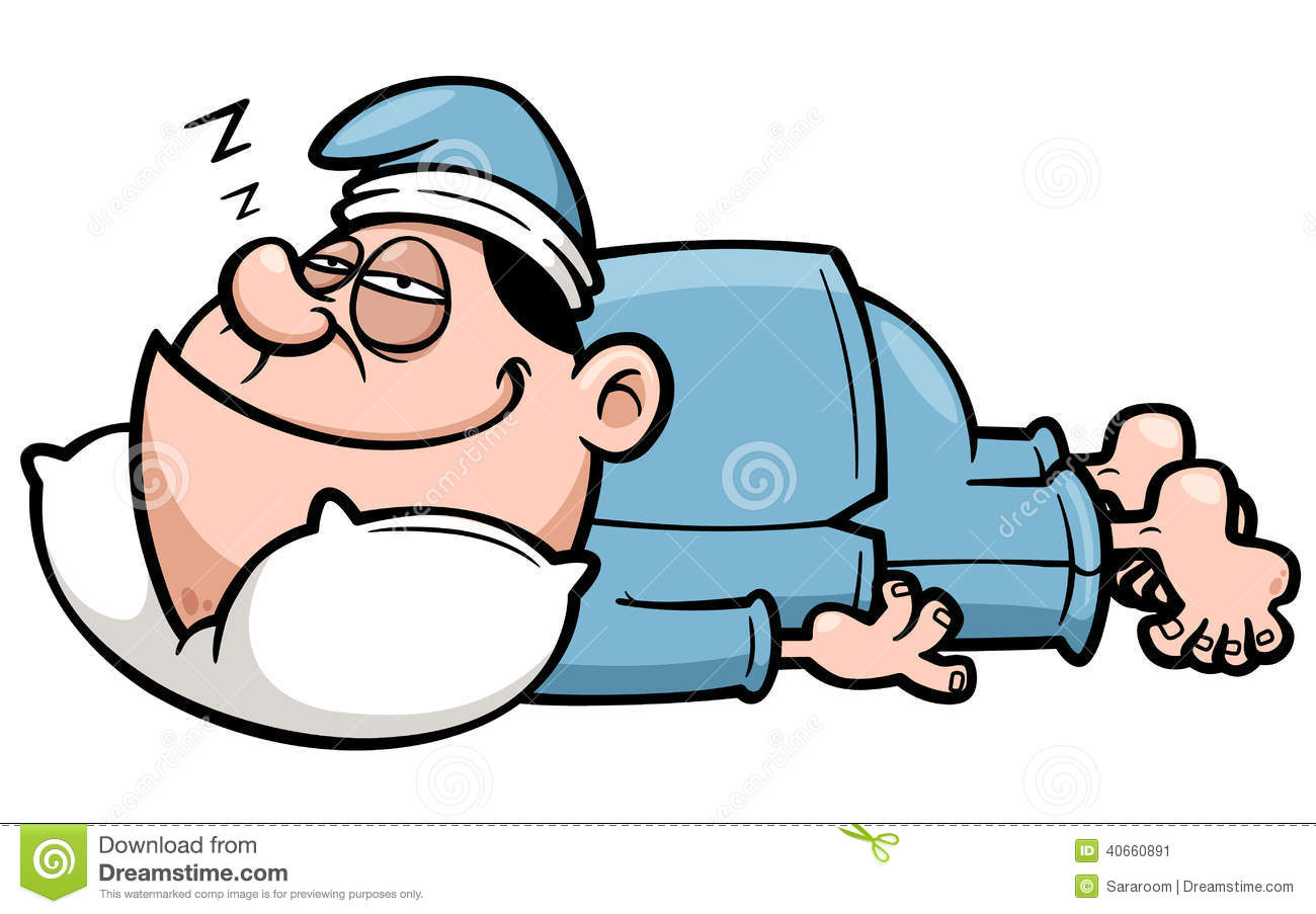 sleepy man clipart - Clipground