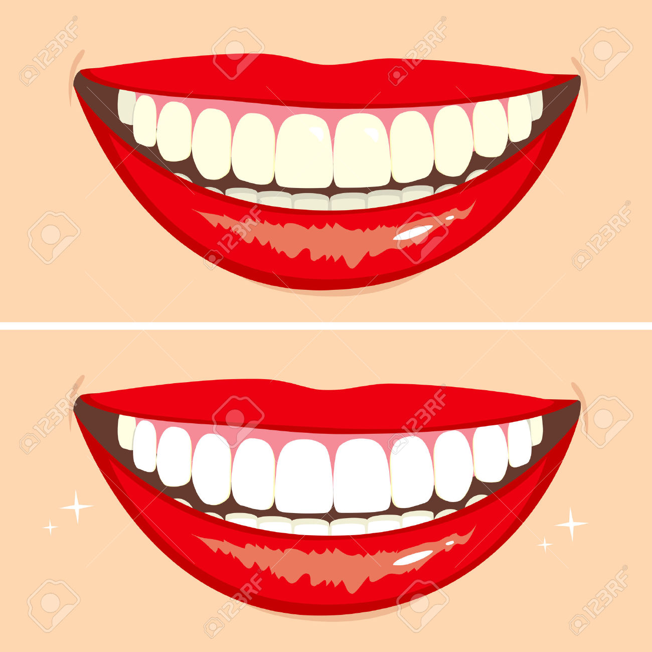 clipart smile with teeth - photo #35