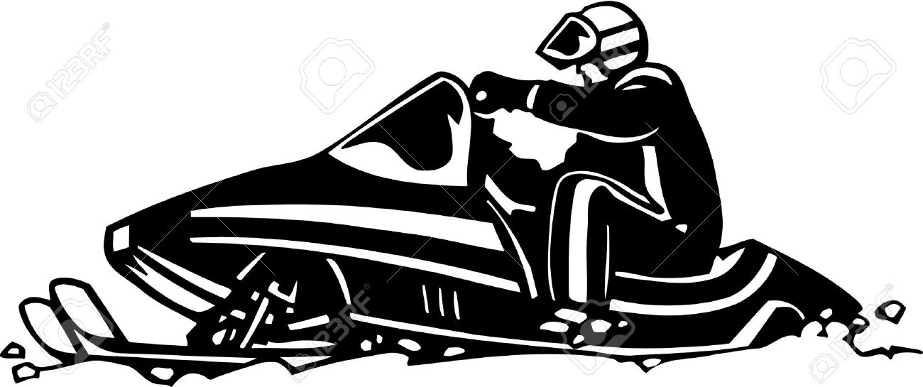 snowmobile clipart - photo #13
