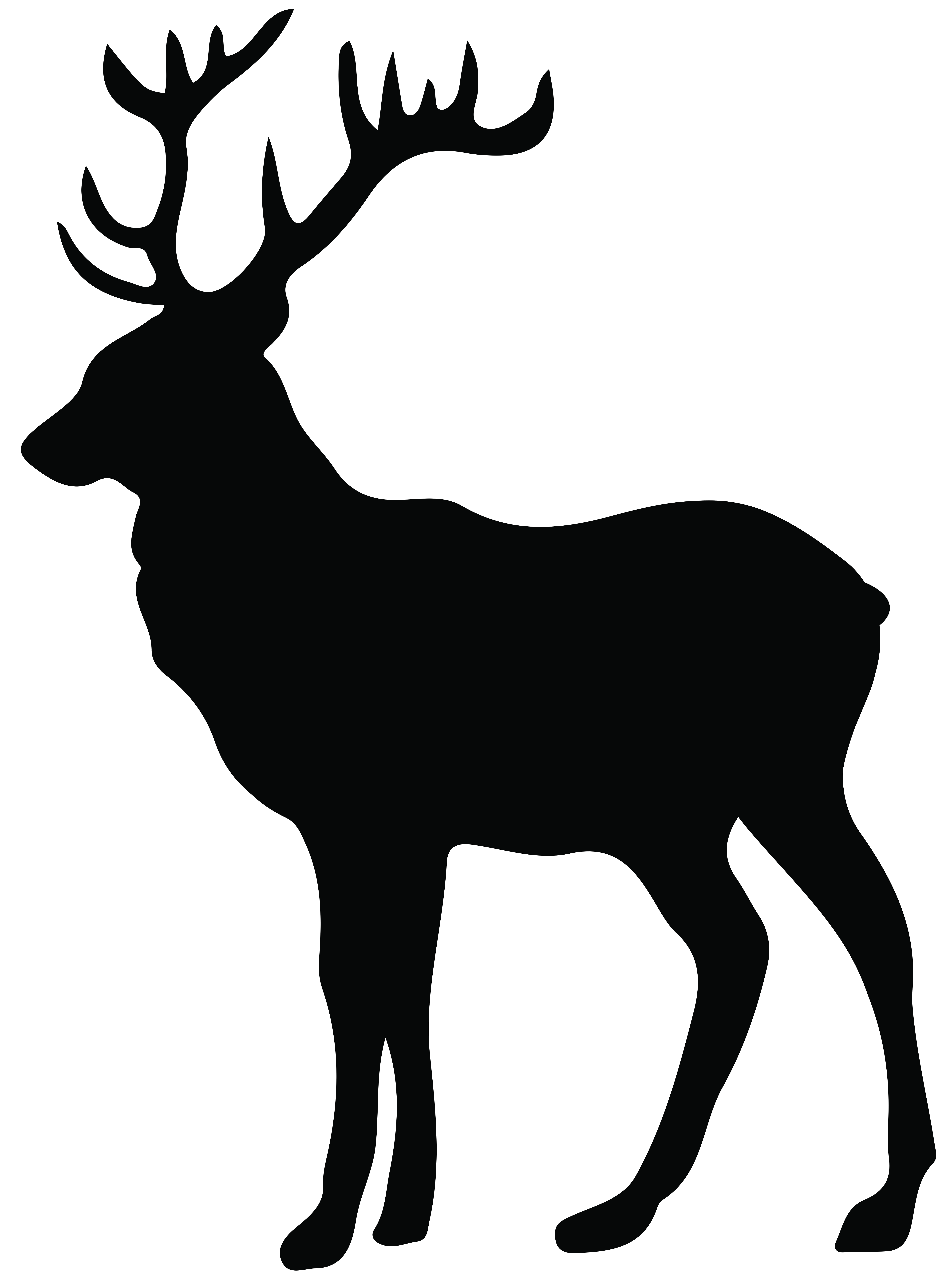 Stag clipart - Clipground
