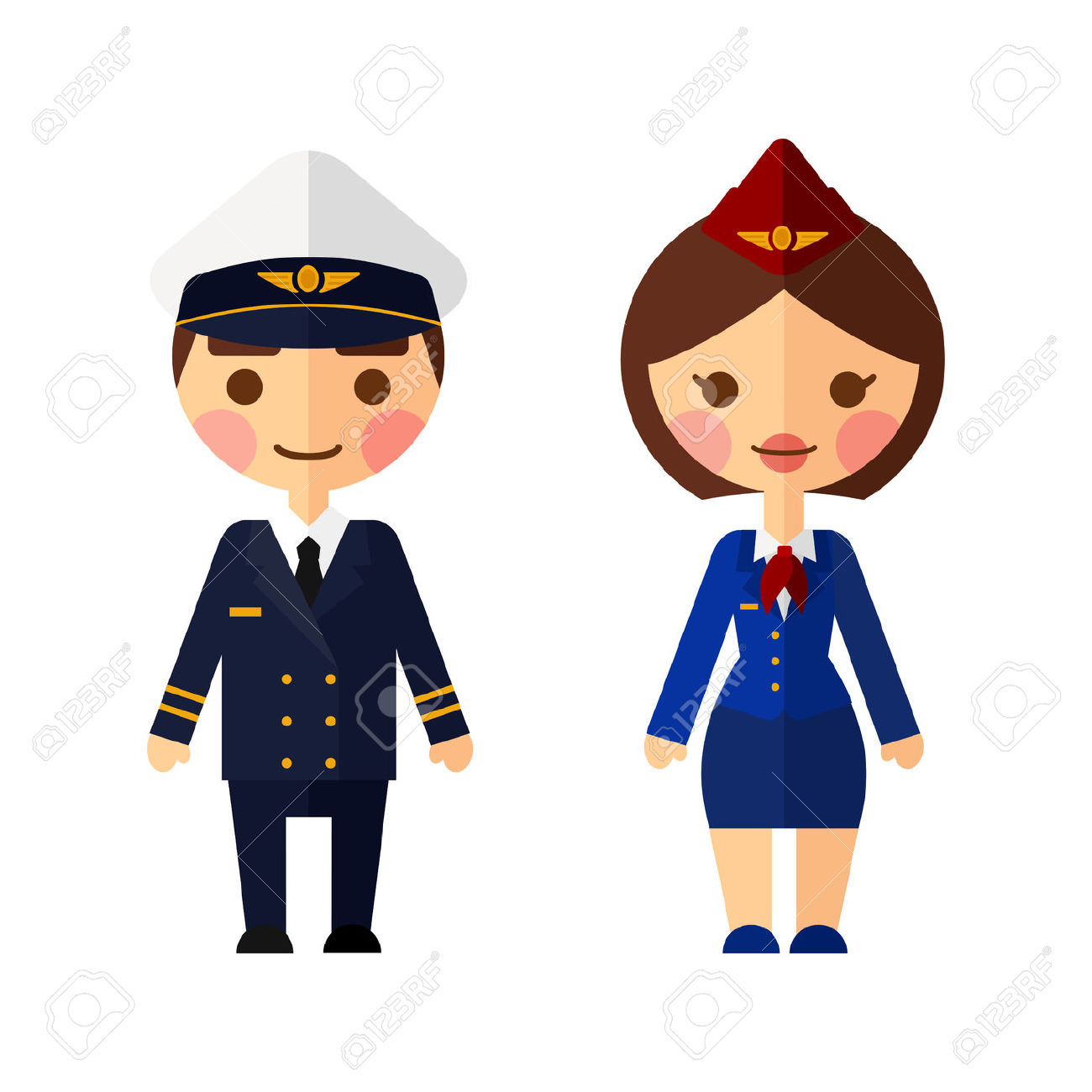free clipart flight attendant - photo #49